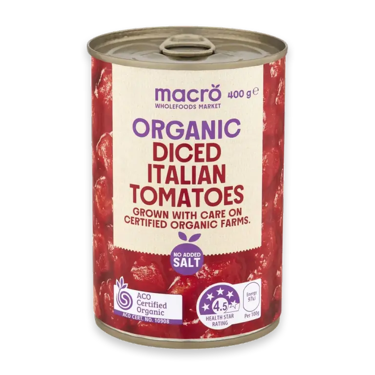 Organic Tomatoes Diced