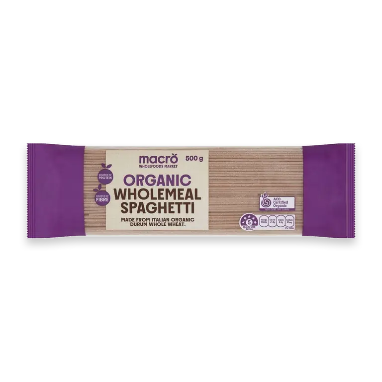 Organic Wholemeal Spaghetti