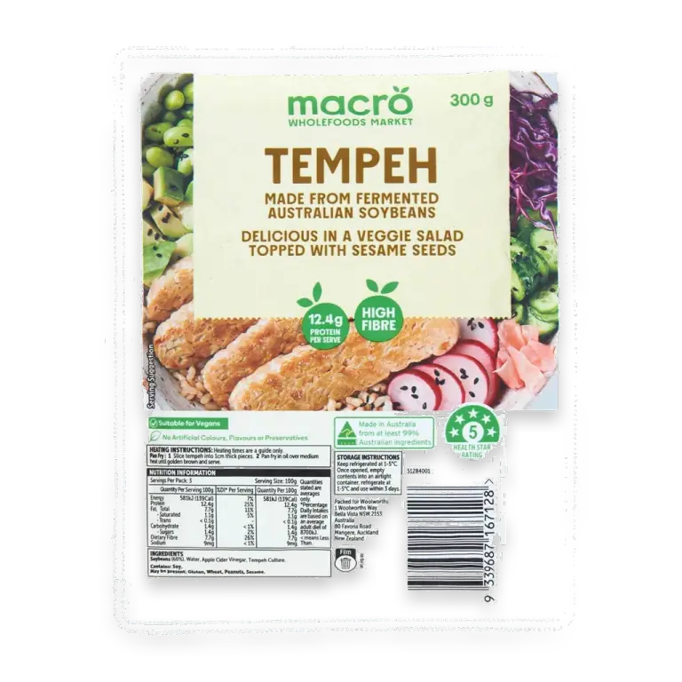 Plain Tempeh