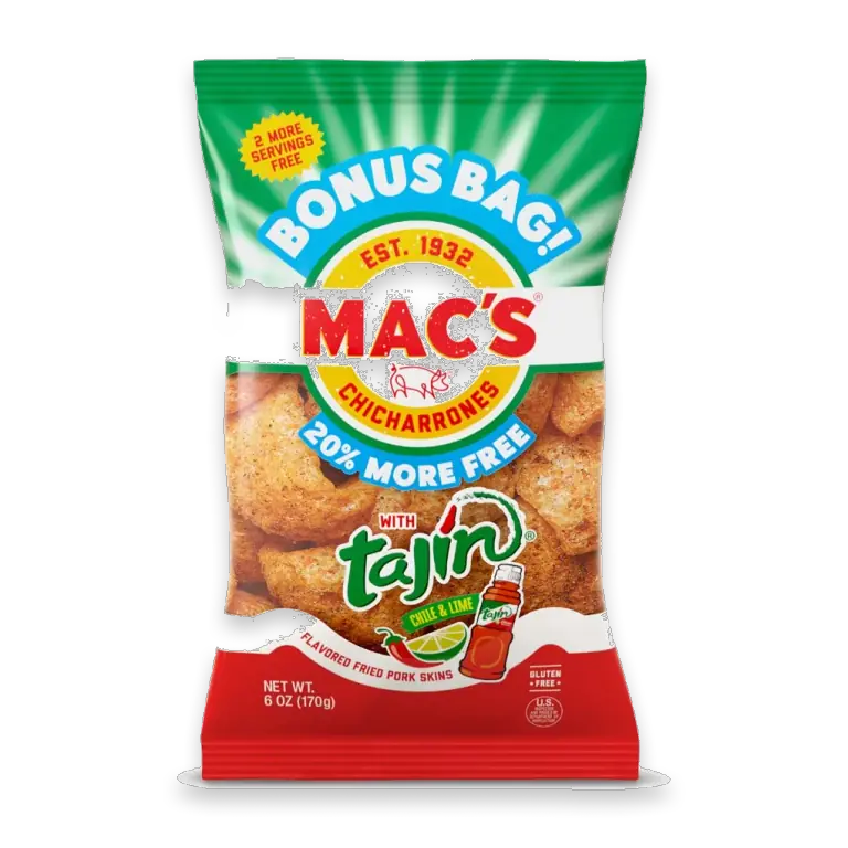 Tajin Pork Skins Bonus Bag