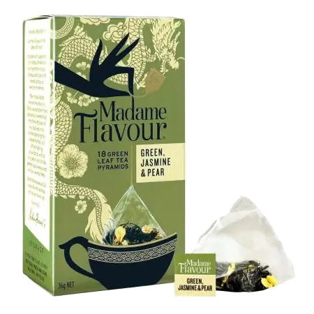Green Jasmine & Pear Tea Bags18 Pack