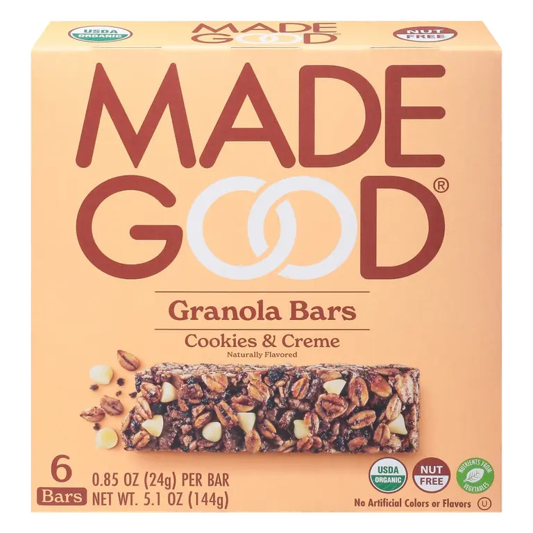 Cookies & Creme Granola Bars