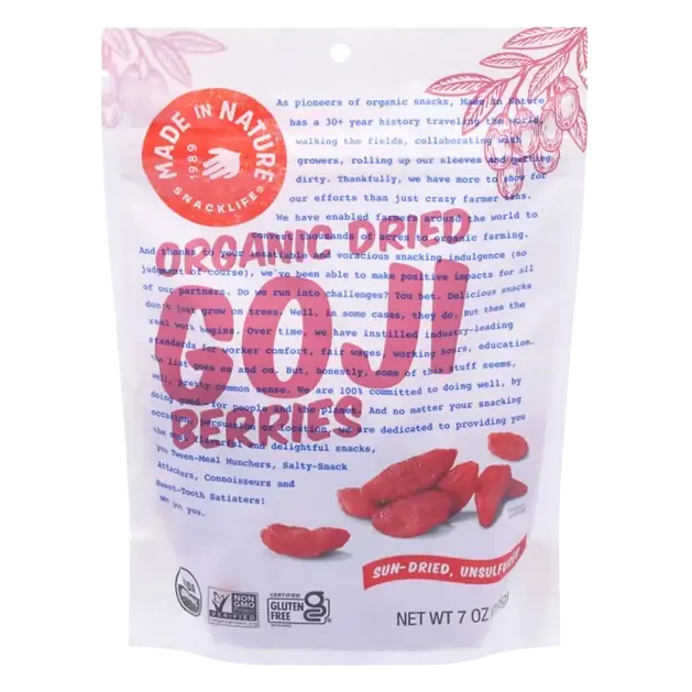 Goji Berries, Dried, Organic