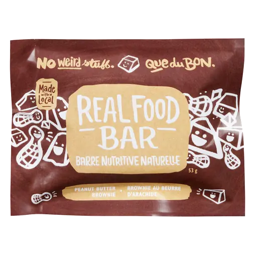 Real Food Bar Peanut Butter Brownie 1 x 53 g