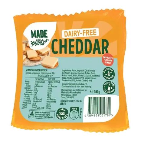 Dairy-free Cheddar Block