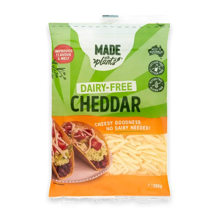 Shredded Cheddar Dairy Free