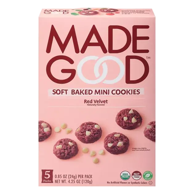 Cookies, Soft Baked, Red Velvet, Mini