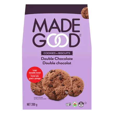 Made Good Nut-Free Crunchy Cookies Double Chocolate 200 g