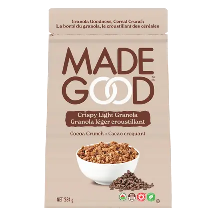 Made Good Organic Granola Crispy Light Cocoa Crunch 284 g