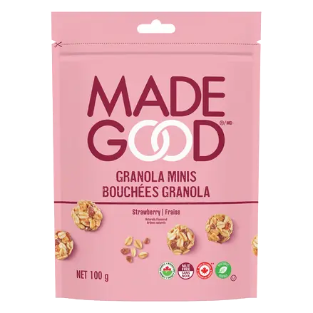 Made Good Organic Granola Minis Strawberry 100 g