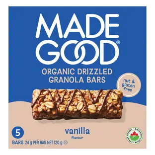 Drizzled Granola Bars Vanilla Chocolate 5 x 24 g