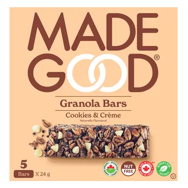 Granola Bars Cookies & Creme 5 Pack