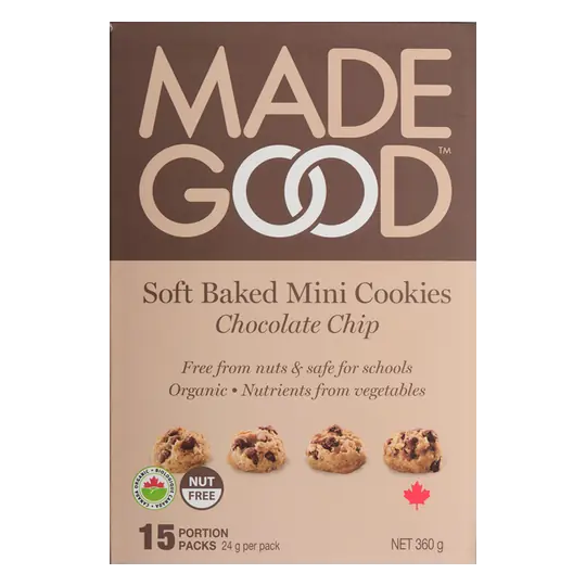 Mini Cookies Soft Baked Chocolate Chip 15 x 24 g