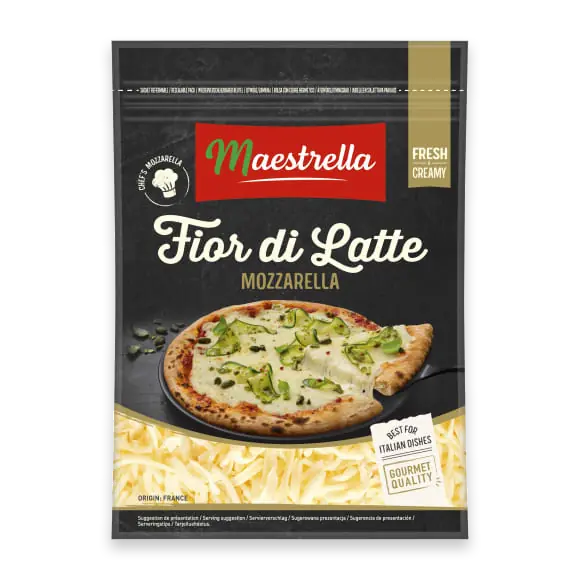 Mozzarella Riven Fior Di Latte