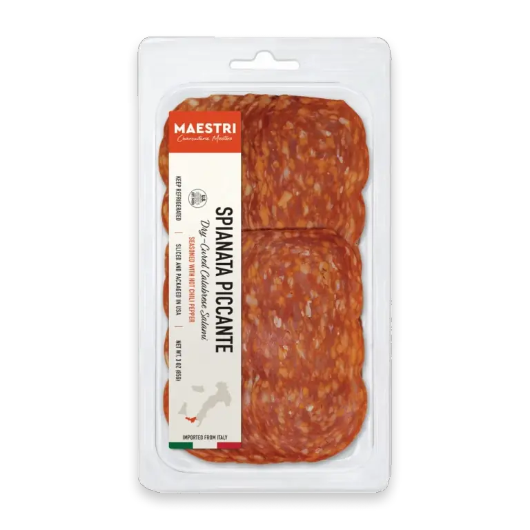 Spianata Piccante Sliced Salami