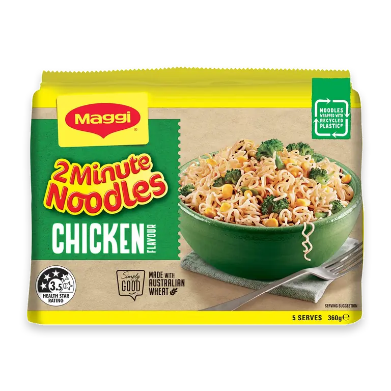 2 Minute Chicken Flavour Instant Noodles