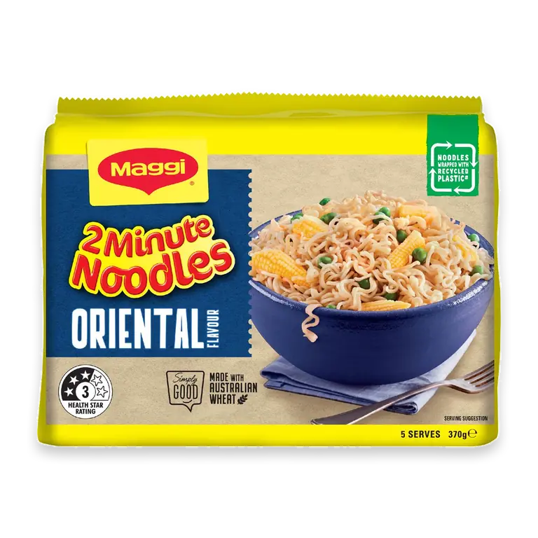 2 Minute Oriental Flavour Instant Noodles