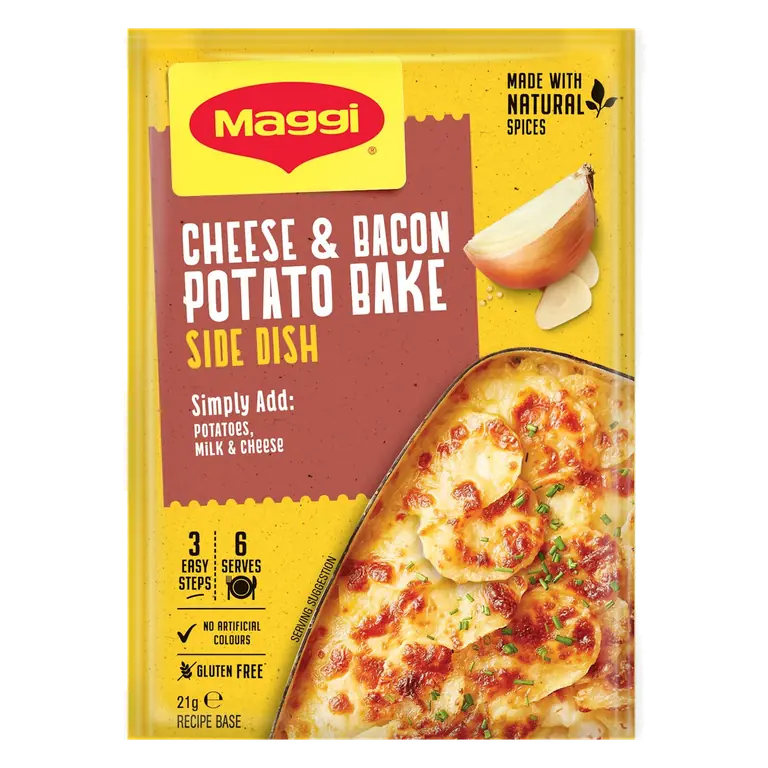 Cheese & Bacon Potato Bake