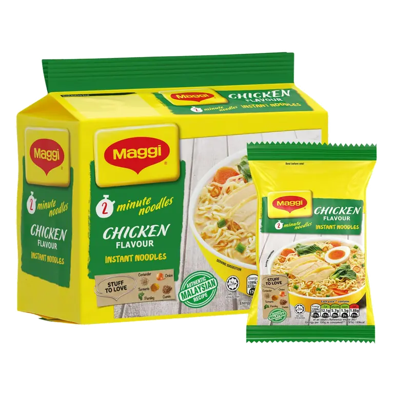 Chicken Flavour Instant Noodles 5x74g