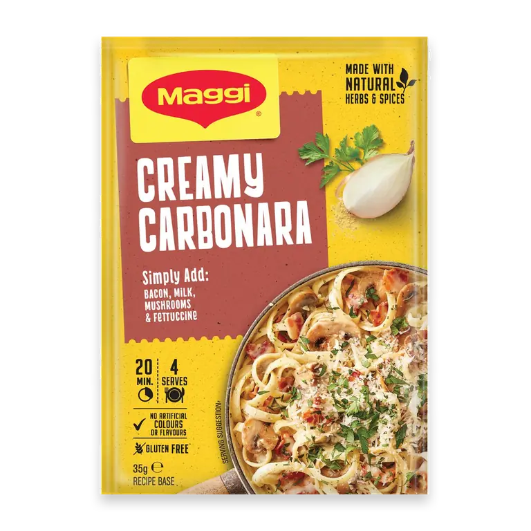 Dry Recipe Bases Creamy Carbonara