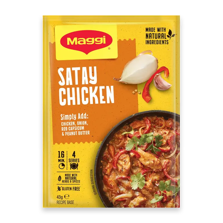 Dry Recipe Bases Satay Chicken