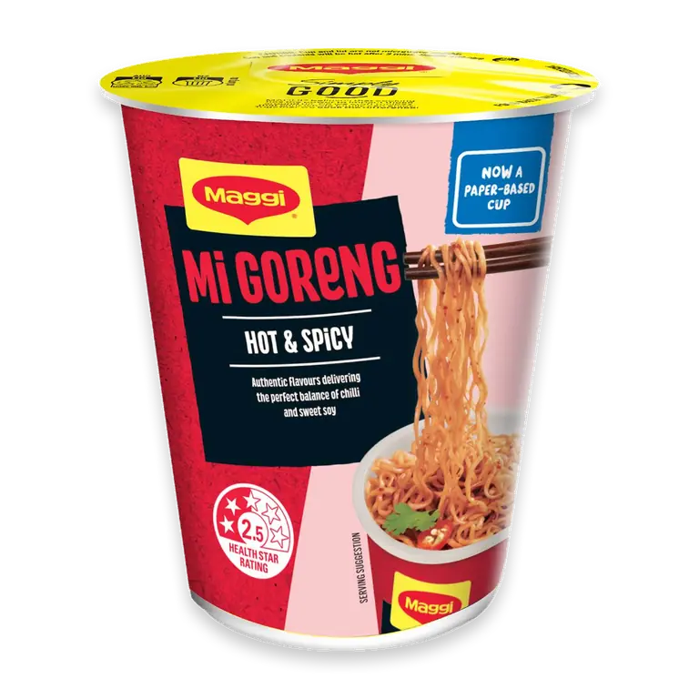 Fusian Instant Noodles Hot & Spicy Flavour Cup