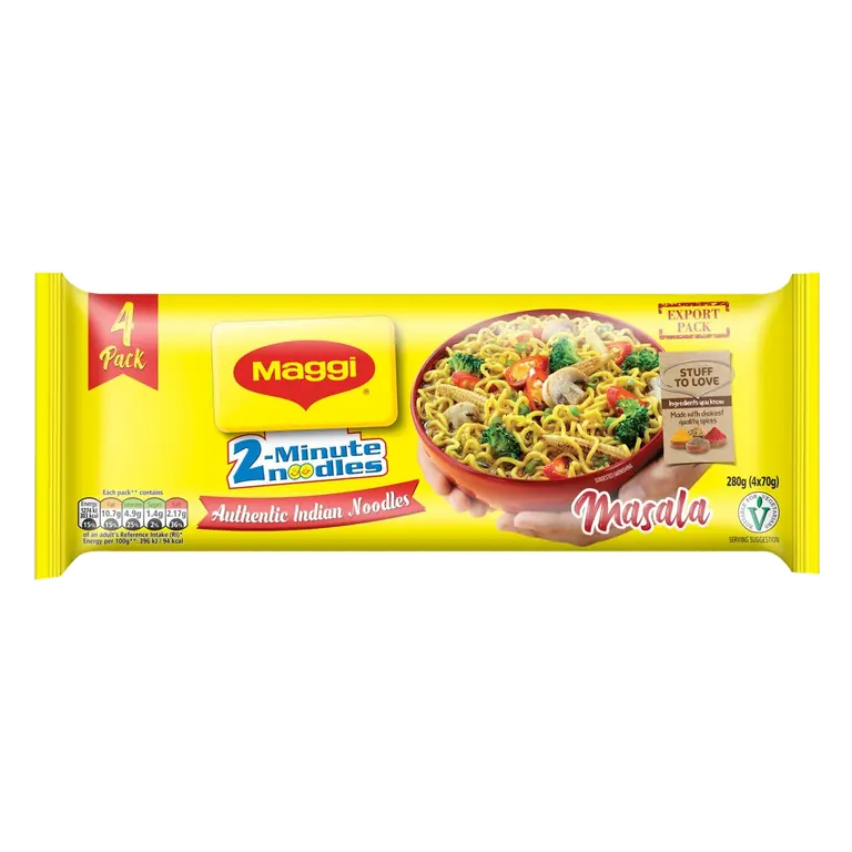 Masala Flavour Instant Noodles Multipack 4 x 70g