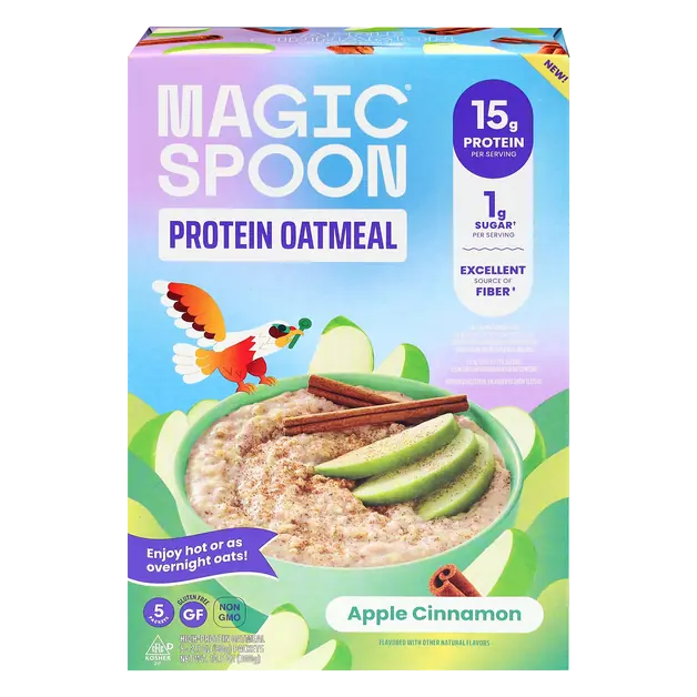 Apple Cinnamon 15g Protein Oatmeal - 5 ct