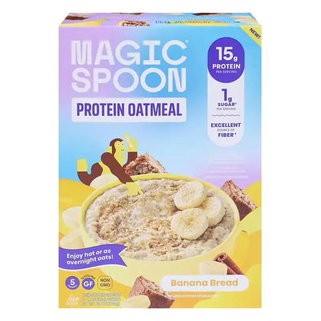 Banana Bread Protein Oatmeal