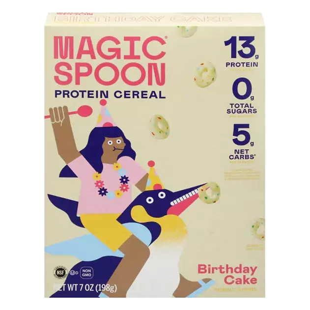 Birthday Cake Protein Cereal