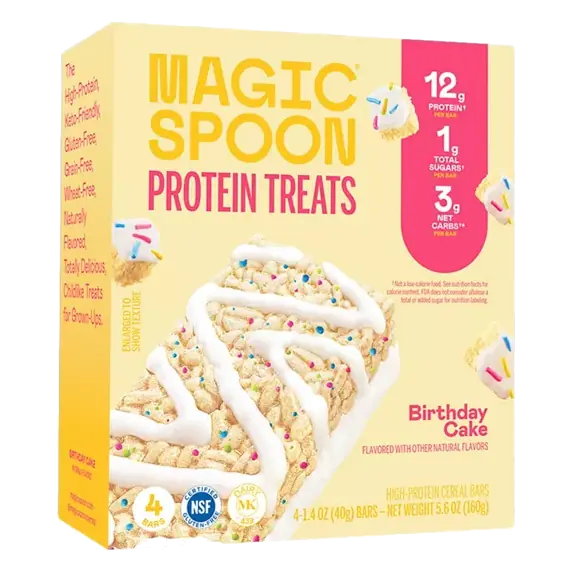 Birthday Cake Protein Treats