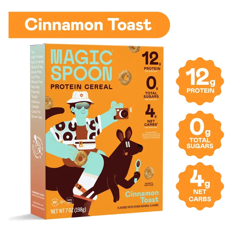 Cinnamon Roll Grain-Free Cereal