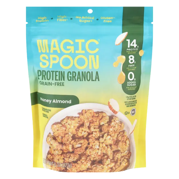 Gluten & Grain Free Honey Almond High Protein Granola