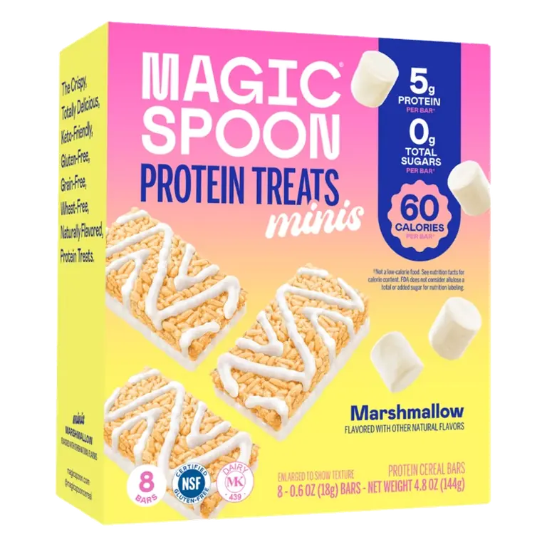 MAGIC SPOON Minis Marshmallow Protein Treat, 4.8oz/8ct