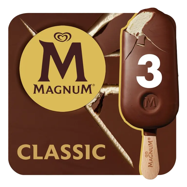 Classic Ice Cream Sticks 3 x 100ml