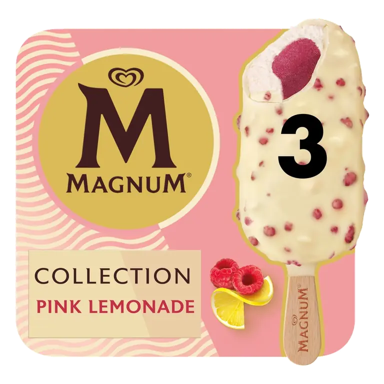 Collection Pink Lemonade Ice Cream Sticks
