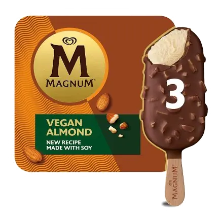 Collection Vegan Almond Ice Cream Sticks