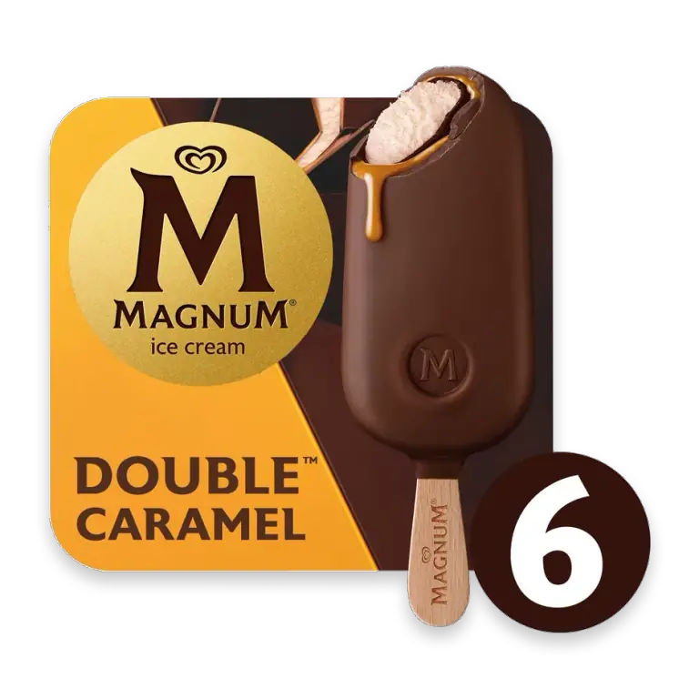 Double Caramel Ice Cream Bar