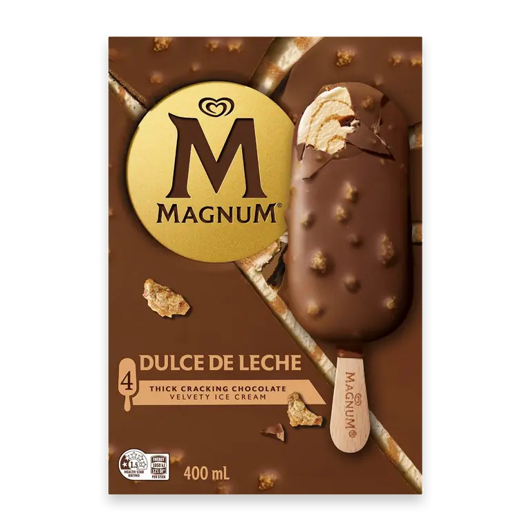 Dulce De Leche Ice Cream Sticks