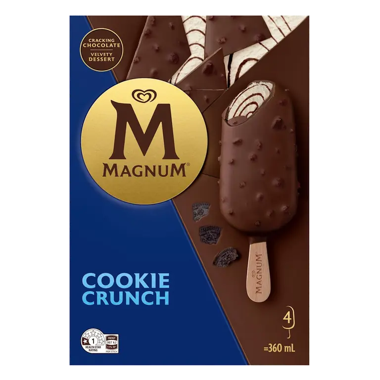 Frozen Dessert Cookie Crunch