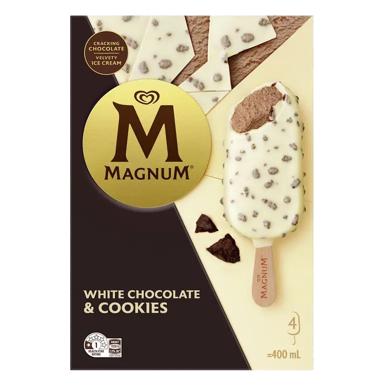 Ice Cream White Chocolate & Cookies