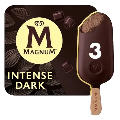 Intense Dark Chocolate Ice Cream Sticks