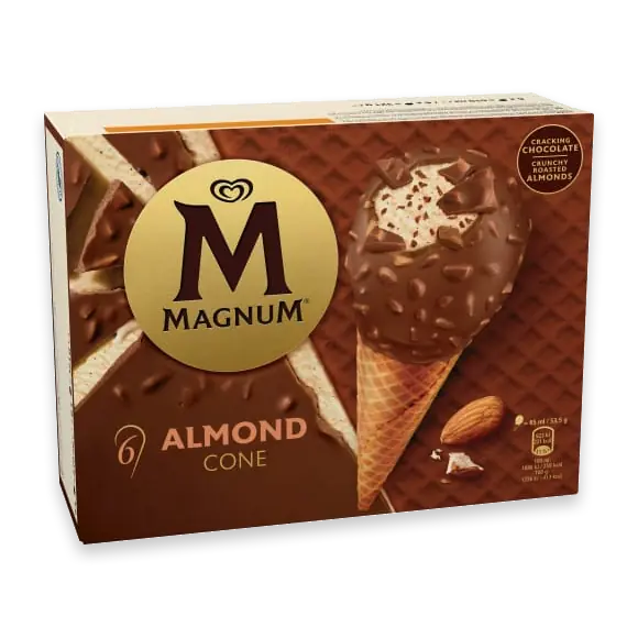 Mandel Mini Cone Flerpack