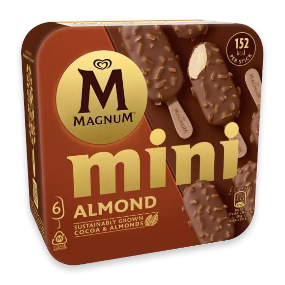 Mini Almond Glasspinnar