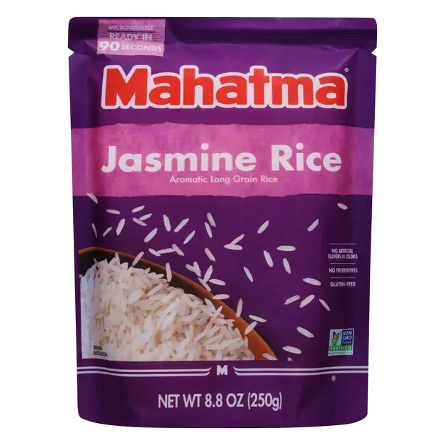 90 Second Microwave Long Grain White Jasmine Rice