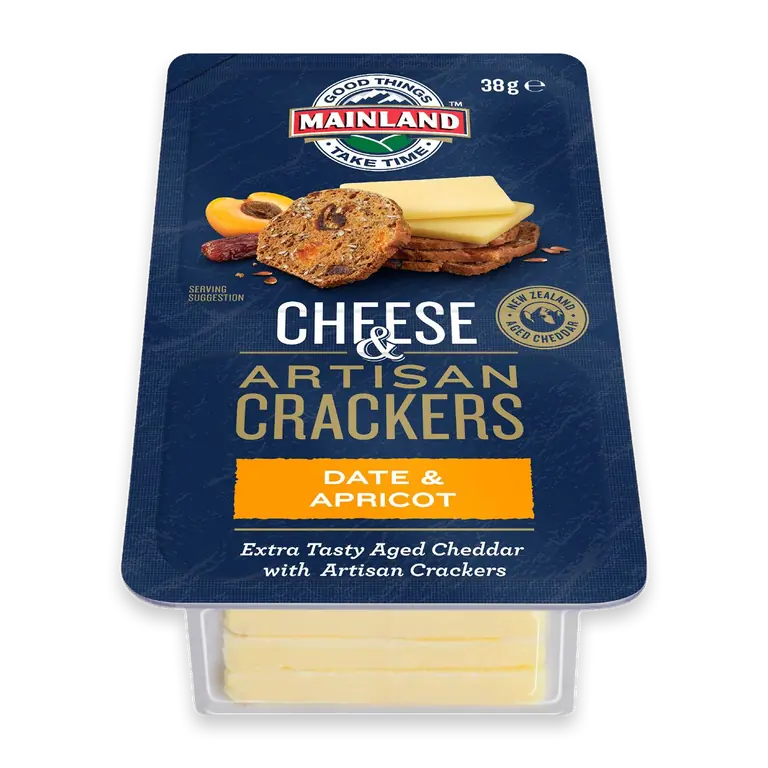 Cheese Snack with Crackers Date & Apricot Extra Tasty