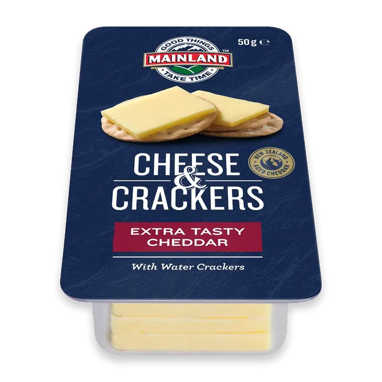 Cheese Snack with Crackers Extra Tasty Cheddar