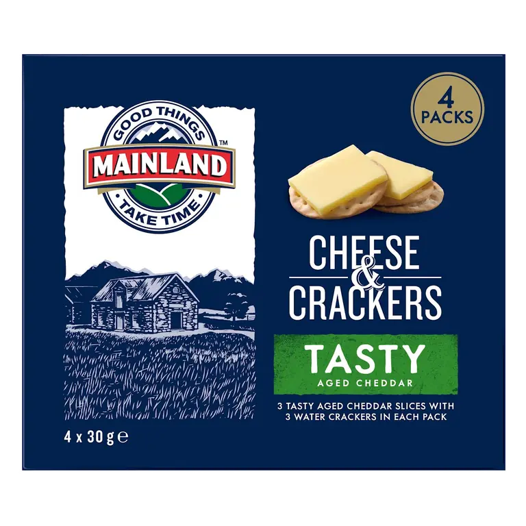 On the Go Tasty Cheddar Cheese & Crackers