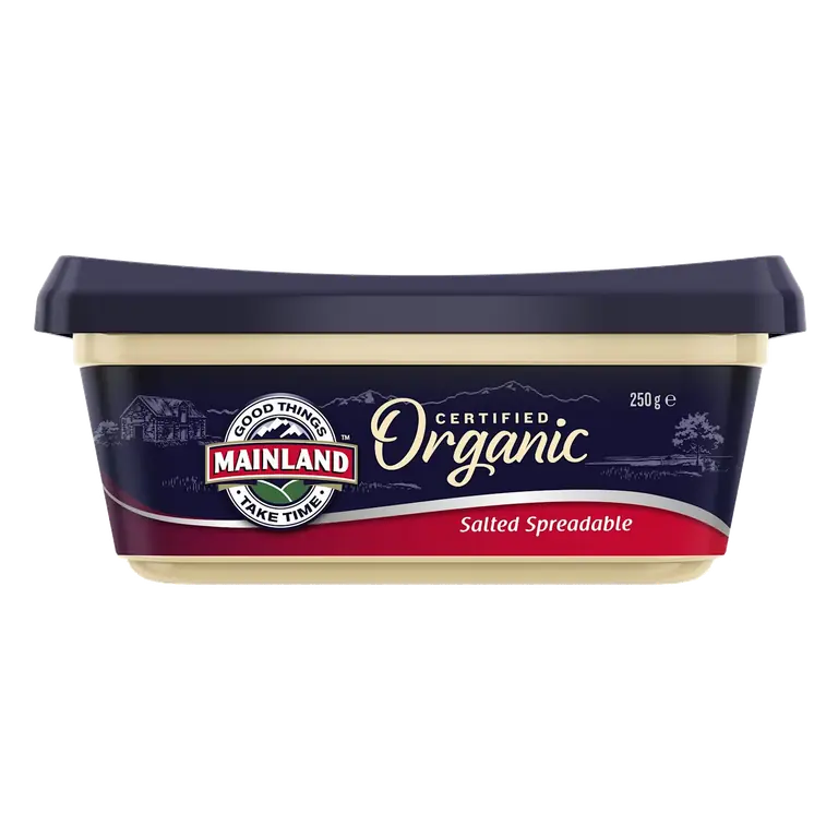 Organic Spreadable Salted Butter
