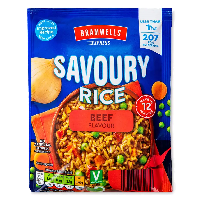 Beef Flavour Savoury Rice
